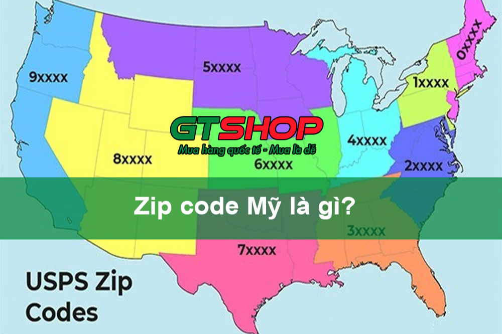 Tìm hiểu về mã Zip Code Mỹ